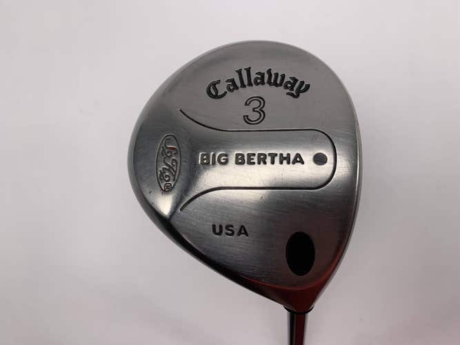 Callaway S2H2 3 Fairway Wood 15* Various Regular Graphite Mens RH