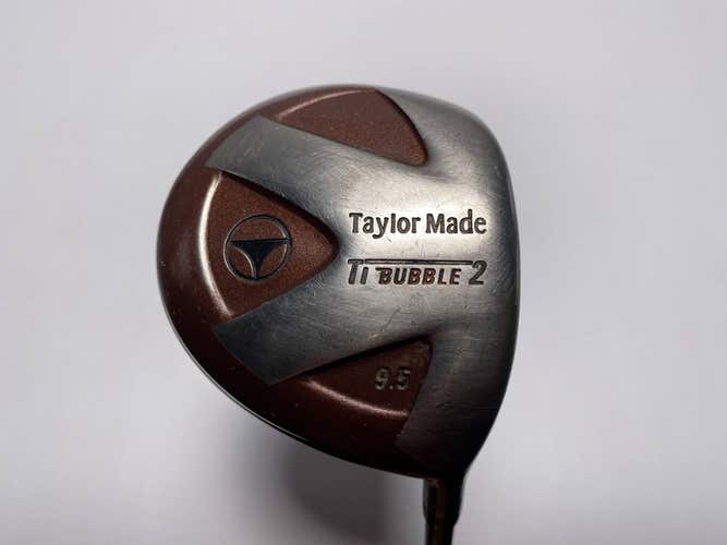TaylorMade Ti Bubble 2 Driver 9.5* Bubble 2 R-80 Regular Graphite Mens RH