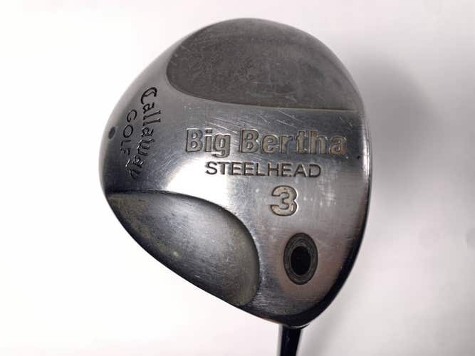 Callaway Steelhead 3 Fairway Wood 15* Ladies Gems 99 Ladies Graphite Womens RH