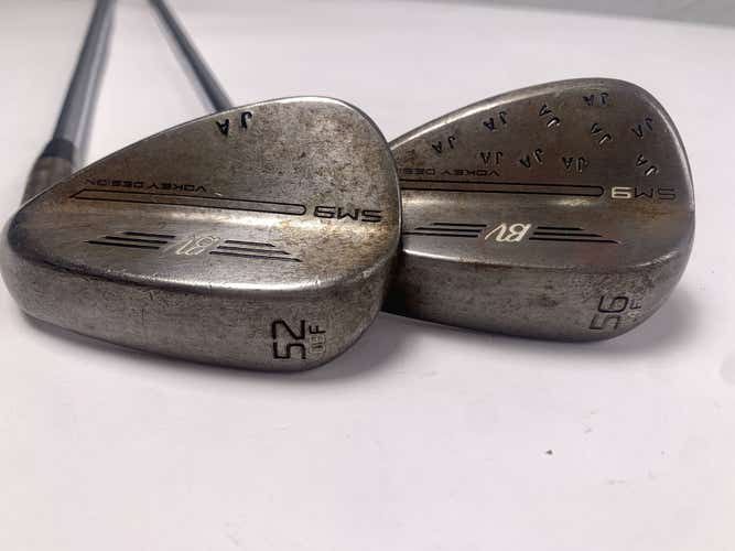Titleist Vokey SM9 Raw Wedge Set 52* 8 56* 14 WedgeWorks Wedge Mens RH