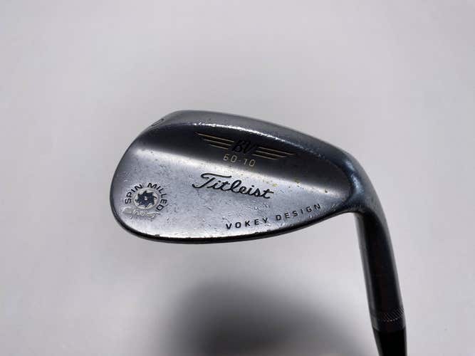 Titleist Vokey Spin Milled SM4 Chrome Lob Wedge LW 60* 10 Wedge Steel Mens RH