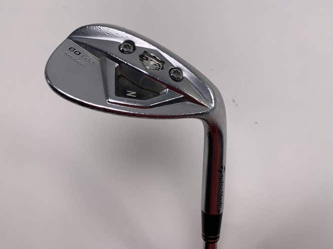 TaylorMade Rac TP Z Groove Black Lob Wedge LW 60* 6 KBS Hi-Rev Steel Mens RH