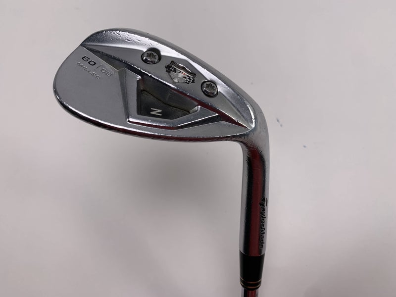 TaylorMade Rac TP Z Groove Black Lob Wedge LW 60* 6 KBS Hi-Rev Steel Mens RH