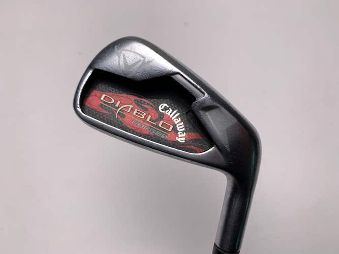 Callaway Diablo Forged Single 6 Iron 75g Stiff Graphite Mens RH