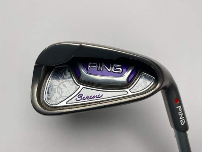 Ping Serene Single 7 Iron Red Dot 1* Flat ULT 210 Lite Graphite Womens RH