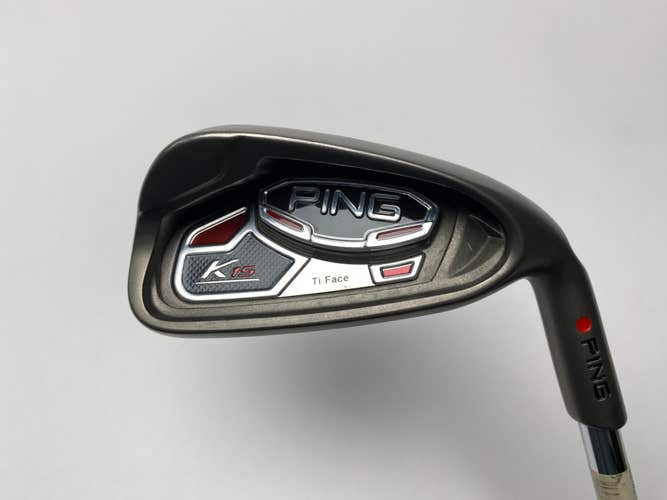 Ping K15 Single 7 Iron Red Dot 1* Flat AWT Regular Steel Mens RH