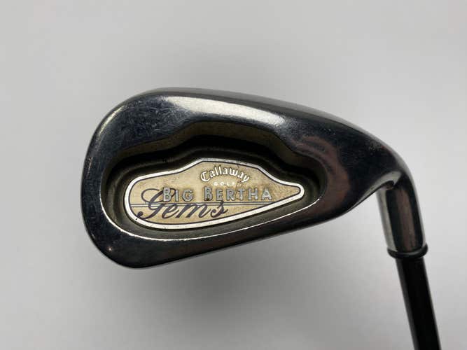 Callaway 2004 Big Bertha Single 6 Iron Big Bertha Gems 65i Ladies Graphite RH