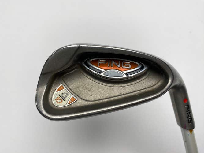 Ping G10 Single 9 Iron Red Dot 1* Flat ULT129 Ladies Graphite Womens RH