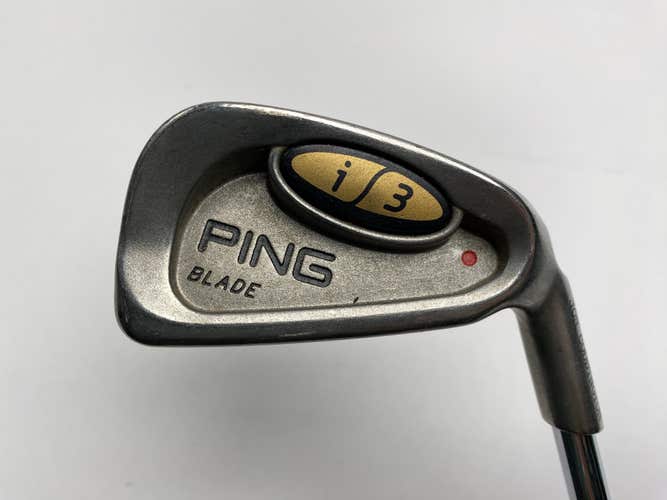 Ping i3 Blade Single 3 Iron Red Dot 1* Flat Cushin JZ Stiff Steel Mens RH