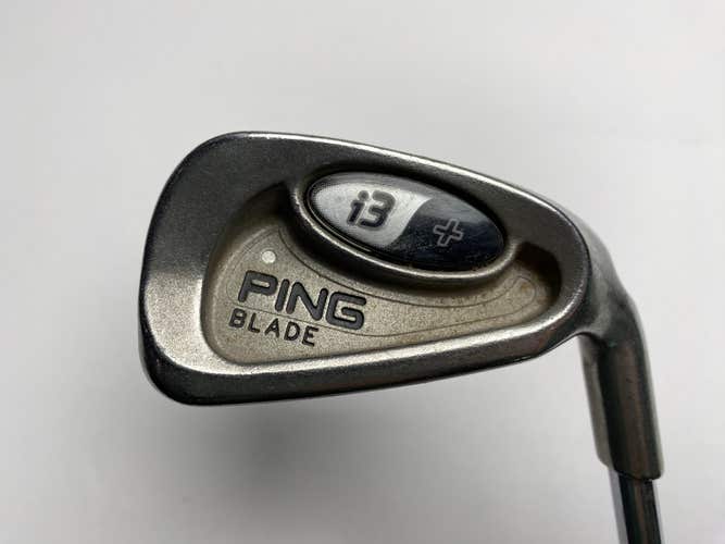 Ping i3 + Blade Single 6 Iron White Dot 3* Up Cushin JZ Stiff RH Midsize Grip