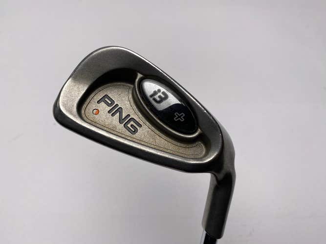 Ping i3 + Single 8 Iron Orange Dot 2* Flat Regular Steel Mens RH