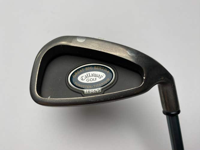 Callaway Big Bertha Tungsten Titanium Single 6 Iron Ladies Gems Ladies RH