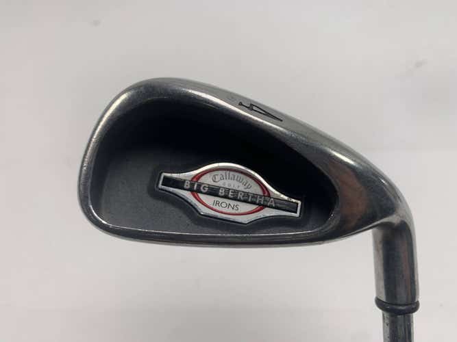 Callaway Big Bertha 2002 Single 4 Iron True Temper DG S300 Stiff Steel Mens RH