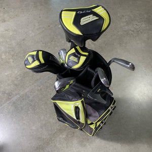 Tour Edge Bazooka 470 Club Set Driver 4H 5H 6-PW Putter Junior RH HC Dent +Bag