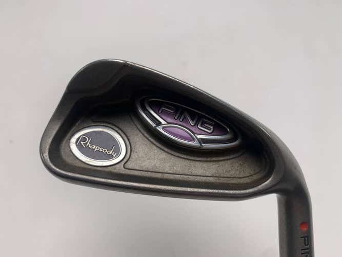 Ping Rhapsody Single 7 Iron Red Dot ULT 129 Ultra Light Regular Steel Womens RH