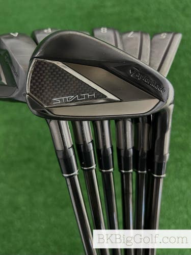 Taylormade Stealth Black Iron Set 5-A / KBS Max MT 85 Regular