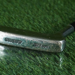 VINTAGE WILSON CREST PUTTER BLADE 34.5" LEFT & RIGHT HANDED RH / LH ~ LOOK!!
