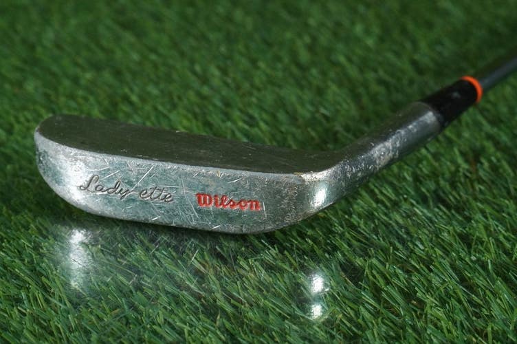 VINTAGE WILSON LADY-ETTE PUTTER BLADE 35" HEEL SHAFTED RH ~ LOOK!!