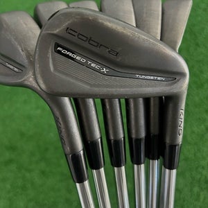 Cobra King Forged Tec X 23 Black Iron Set 5-G / KBS Tour Lite Regular