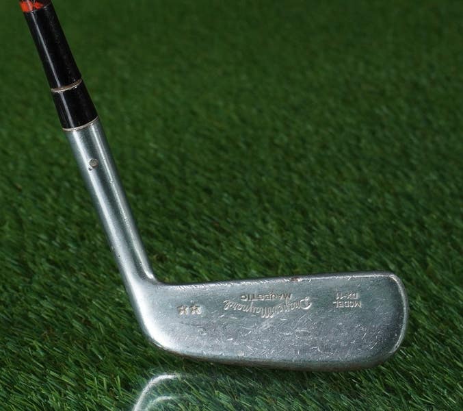 Putter Vintage Draper & Maynard, Série Ideal, Manche En Bois De Caryer, Droitier