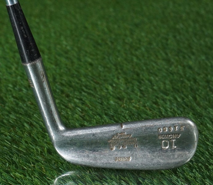 VINTAGE KENNETH SMITH AROWIN 10 IRON / PUTTER BLADE 35" 31650 STAINLESS RH