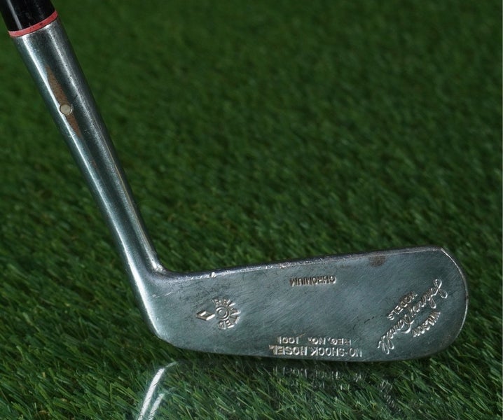 VINTAGE WILSON JOHNNY FARRELL 9 IRON / PUTTER BLADE 35" RELATED CHROMIUM RH