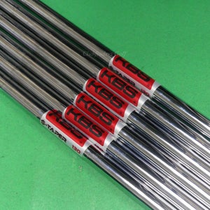 KBS $-Taper 130 .355 Extra Stiff Pulled Steel Iron Shafts SET OF 6