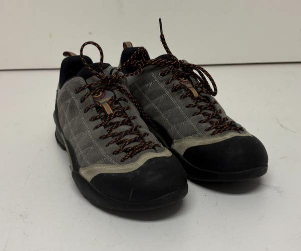 Scarpa Zen Gray Suede Leather Approach Shoes EU 41 US Men's 8 Women's 9 GREAT