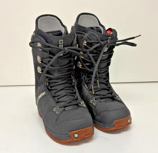 Burton Freestyle All-Mountain Snowboard Boots Black US Men's 10 EU 43 MINTY