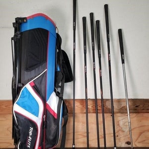 Top Flite Right Handed Clubs Set and Bag (Used)