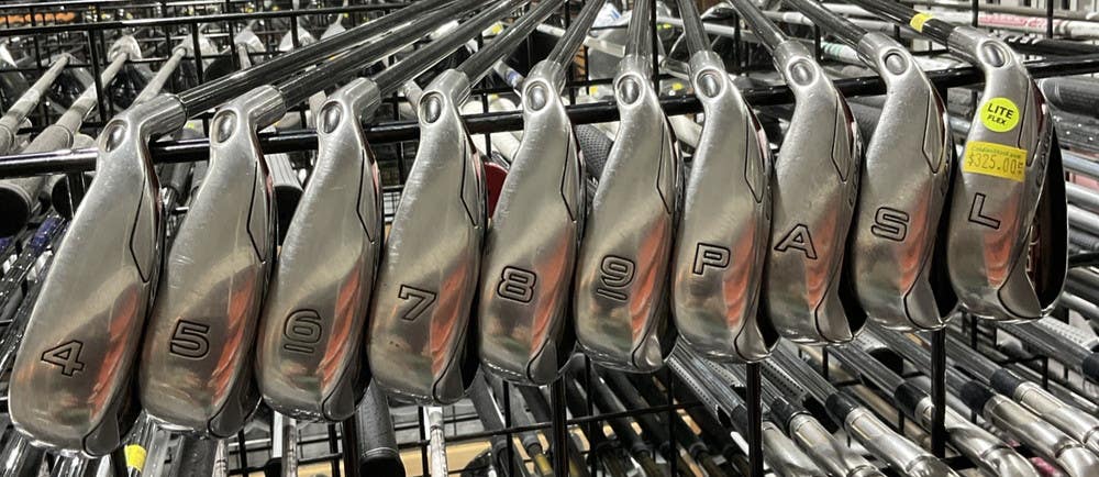 Callaway DIABLO EDGE 4-P+A+S+L Irons Set Senior Flex Graphite Shaft RH USED