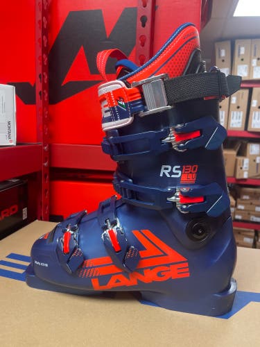 Mondo 25 & 25.5 Lange RS 130 LV Racing Ski Boots Stiff Flex (New)