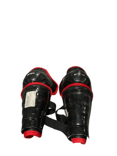 Used CCM CCM JR SHIN GUARDS Intermediate Shin Guards Black 12" 11834-S000017113