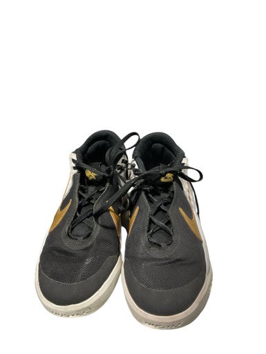 Used Nike HUSTLED Basketball Shoes M Black Senior 5 11834-S000017836