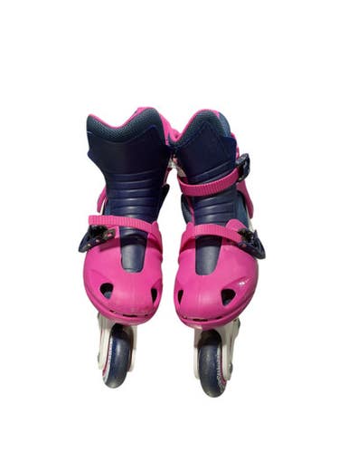 Used SPECTRA PNK/PURP INLINE Junior Rec Fitness Skates Pink Adjustable 11834-S000019582