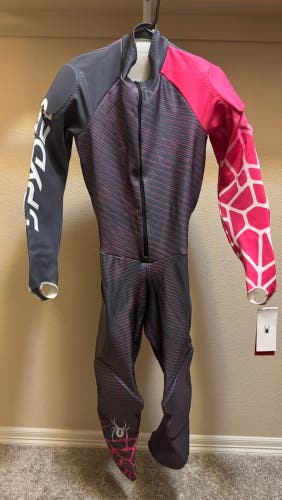 Men's XL Spyder Performance Padded GS Racing Ski Suit (New) FIS Legal