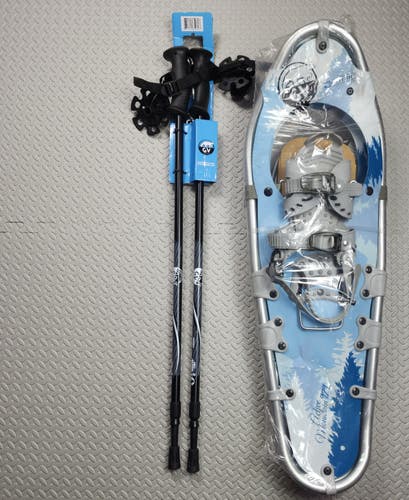 (New)Women GV Snowshoes Active Mountain 929 with Poles