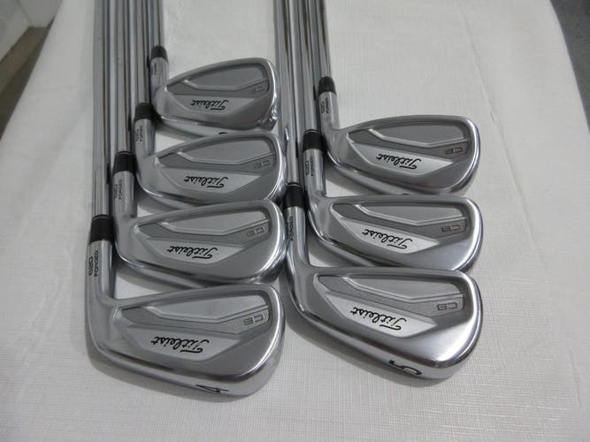 Titleist 620 CB Forged Iron Set -4-PW- Accra Extra Stiff X Flex Steel +0.5" Long