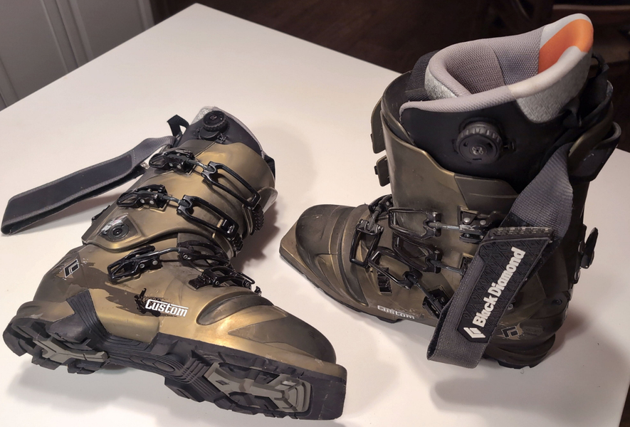 Black Diamond Telemark Ski Boots - Custom Model