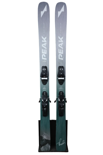 USED Peak 104 Skis 168cm (2023 Model) with Salomon Strive 13 Bindings