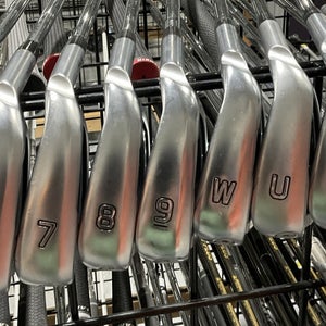 Ping G425 Green Dot 5-P+U+S+L Irons Set 38" AWT 2.0 Regular Flex Steel RH USED