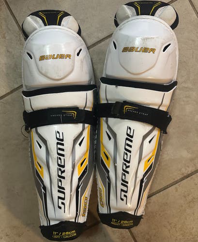 Bauer Supreme Shin Pads 11" Junior