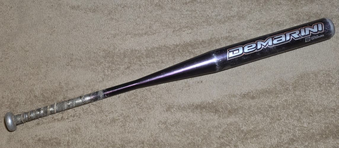 Used DeMarini Wilson DoubleWall Distance Softball Bat 34"/27oz Fli Technology
