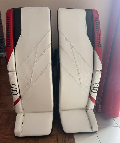 36" 2024 Warrior Ritual G7 RTL Goalie Leg Pads Pro Stock (Used)