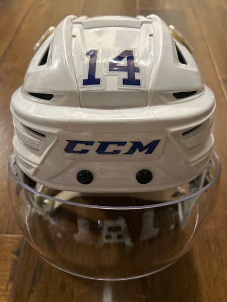 Bakersfield Condors / Edmonton Oilers Pro Stock Medium Bauer Re-Akt 150 Helmet (Used)