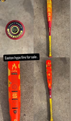2025 Easton Hype Fire Composite USABat Certified Bat (-5) 27 oz 32" (Used)