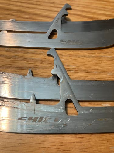 2x Pair True Shift + Shift Max Stainless Runner 254 mm (Used)