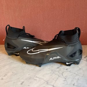 Nike Alpha Menace Elite 3 P Flyknit Mid Men's Football Cleats DM1792-004 Size 15