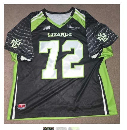 Kevin McNally New York Lizards 2018 Game Worn MLL Lacrosse Jersey