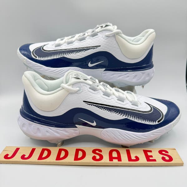 Nike Alpha Huarache Elite 4 Low White Midnight Navy FD2745-103